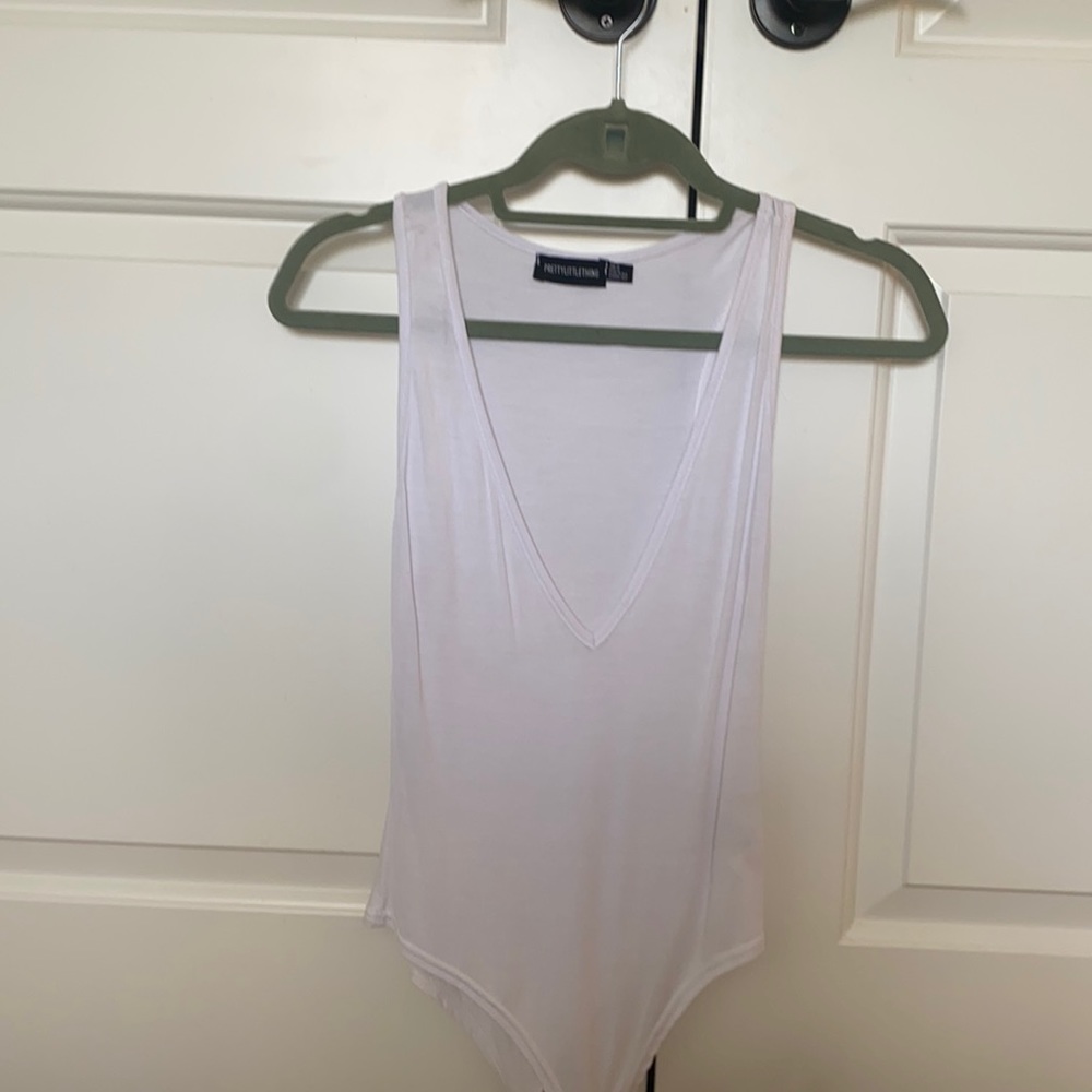 PLT plunge front bodysuit